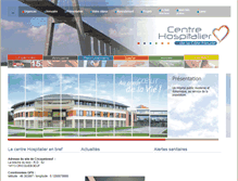 Tablet Screenshot of ch-cotefleurie.com
